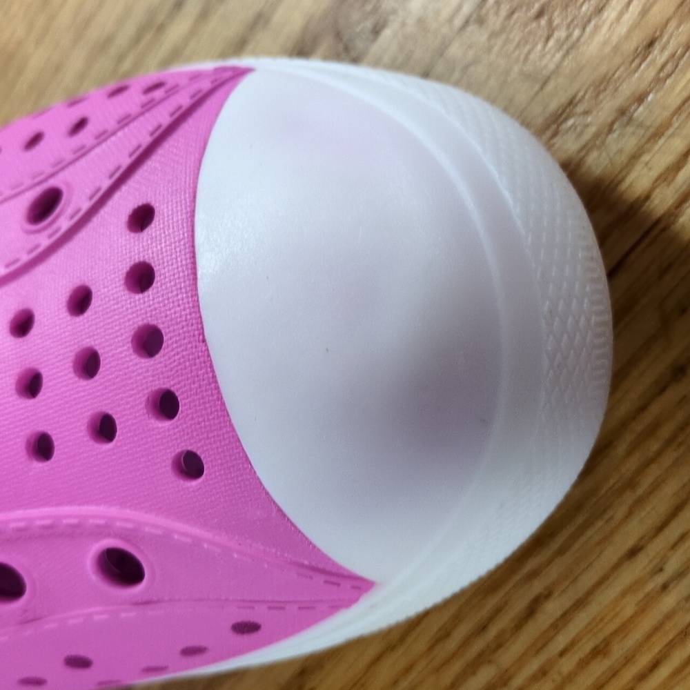 Skechers Foamies Guzman Flash Pink Shoes Size 4 - Picture 11 of 12